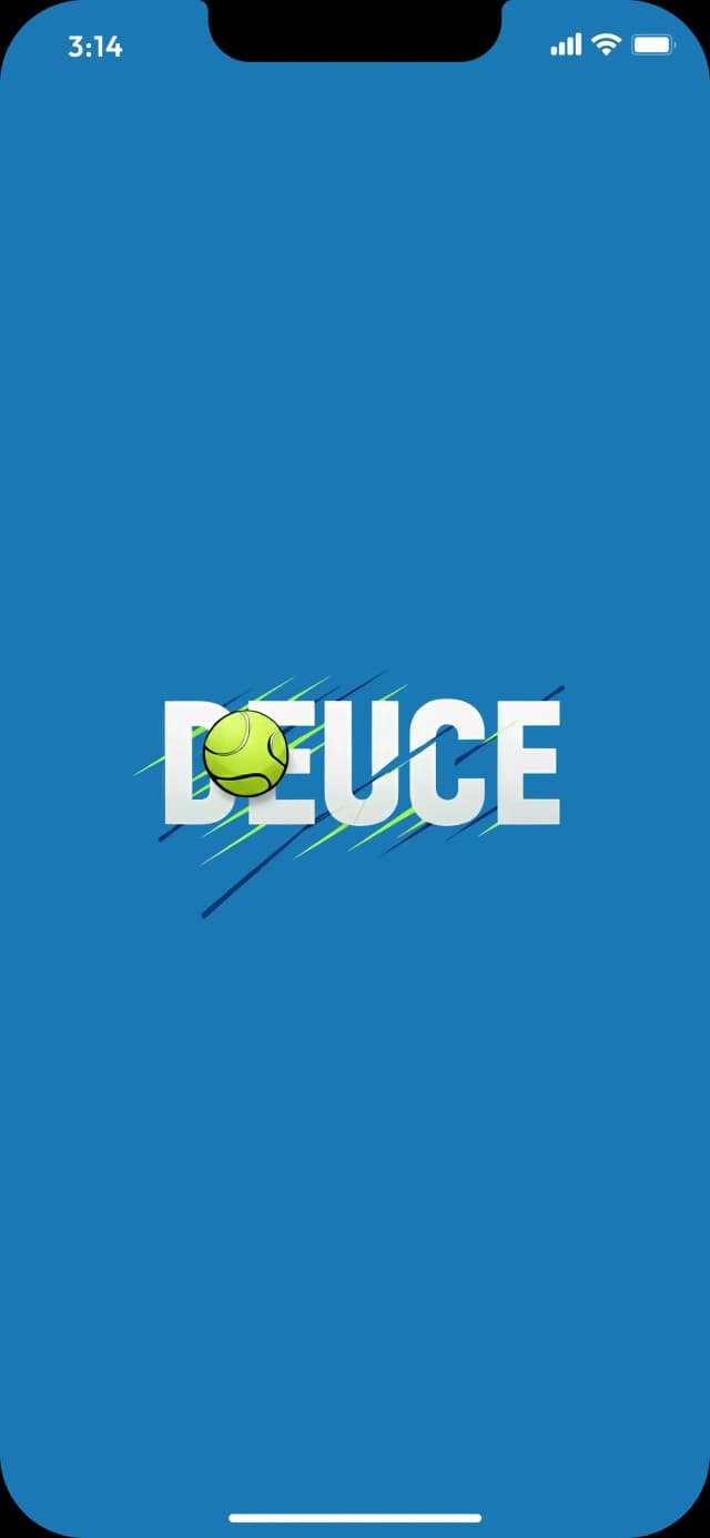 Deuce splash screen
